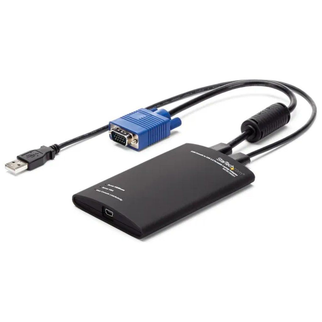 STARTECH.COM StarTech NOTECONS01 Adattatore KVM Crash Cart USB 2.0 VGA