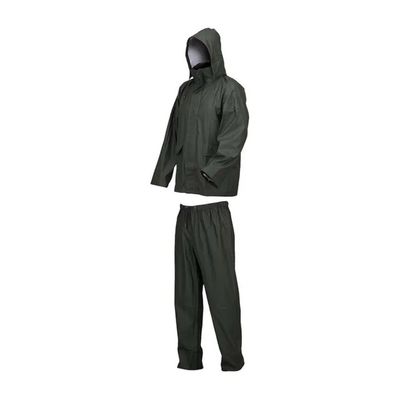 ISSALINE Lluvia Completo Impermeabile Verde – Taglia L