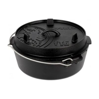 Petromax FT6-T Forno Olandese in Ghisa da 6,1 L