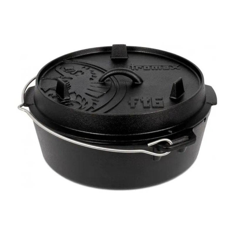 Petromax FT6-T Forno Olandese in Ghisa da 6,1 L