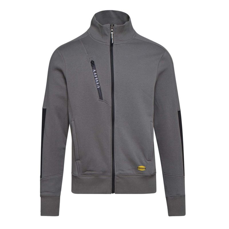 Diadora Litework Felpa da Lavoro con Zip Grigia – Taglia M