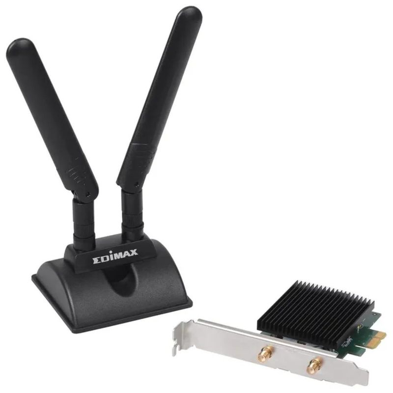 EDIMAX EW-7833AXP Scheda Wi-Fi 6 AX3000 PCIe con Bluetooth 5.0