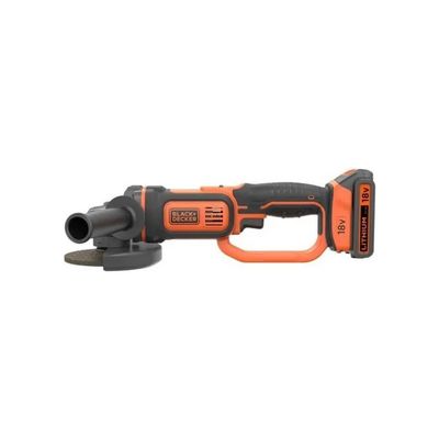 BLACK+DECKER BCG720N-XJ Smerigliatrice Angolare 18V, 125 mm