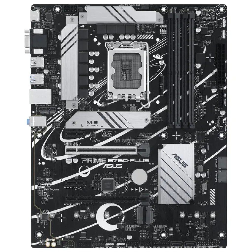 ASUS PRIME B760-PLUS Scheda Madre ATX DDR5 per Intel LGA 1700