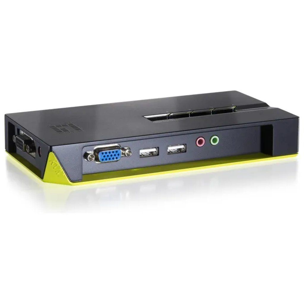 LEVEL ONE LevelOne KVM-0421 Switch KVM USB a 4 porte con audio
