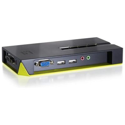 LEVEL ONE LevelOne KVM-0421 Switch KVM USB a 4 porte con audio