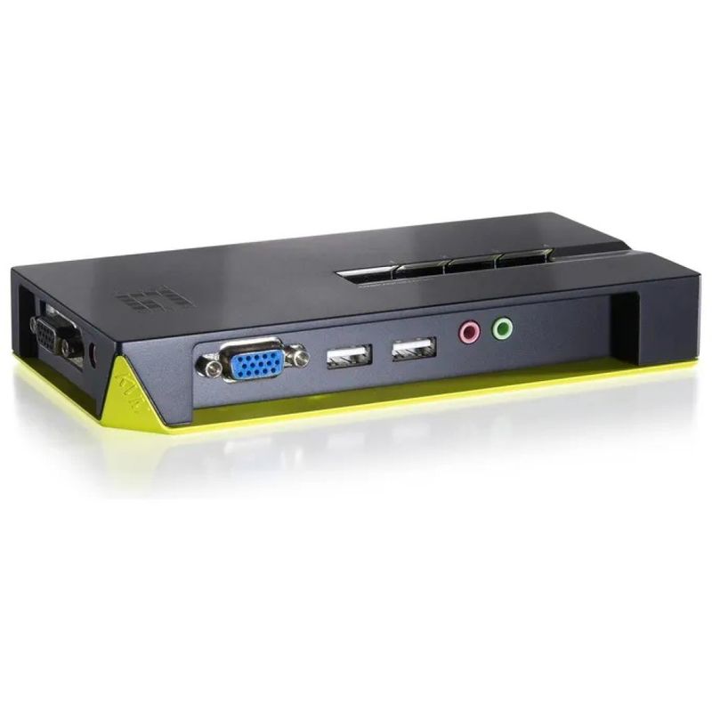 LEVEL ONE LevelOne KVM-0421 Switch KVM USB a 4 porte con audio