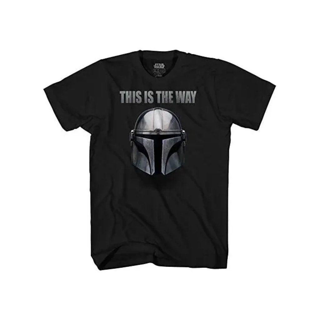 ALTRI T-shirt bambino Star Wars The Mandalorian – This Is The Way, nera, taglia S
