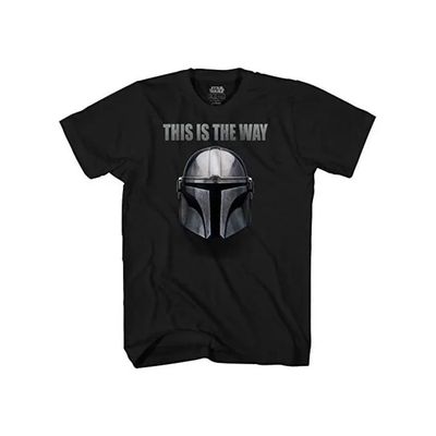 ALTRI T-shirt bambino Star Wars The Mandalorian – This Is The Way, nera, taglia S