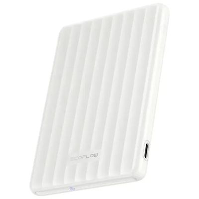 EcoFlow RAPID Mag Powerbank magnetico 5000 mAh, 20 W, Qi 7,5 W, bianco EcoFlow RAPID Mag Powerbank magnetico 5000 mAh, 20 W, Qi 7,5 W, bianco