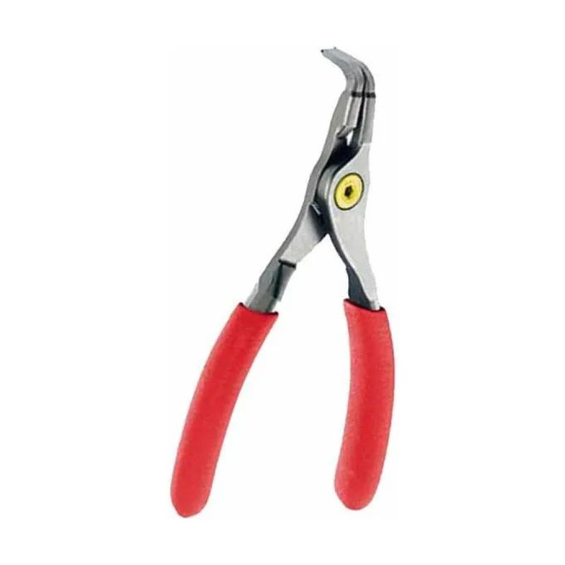 USAG 128 PN Pinza per anelli Seeger esterni, becchi piegati a 90°, 220 mm