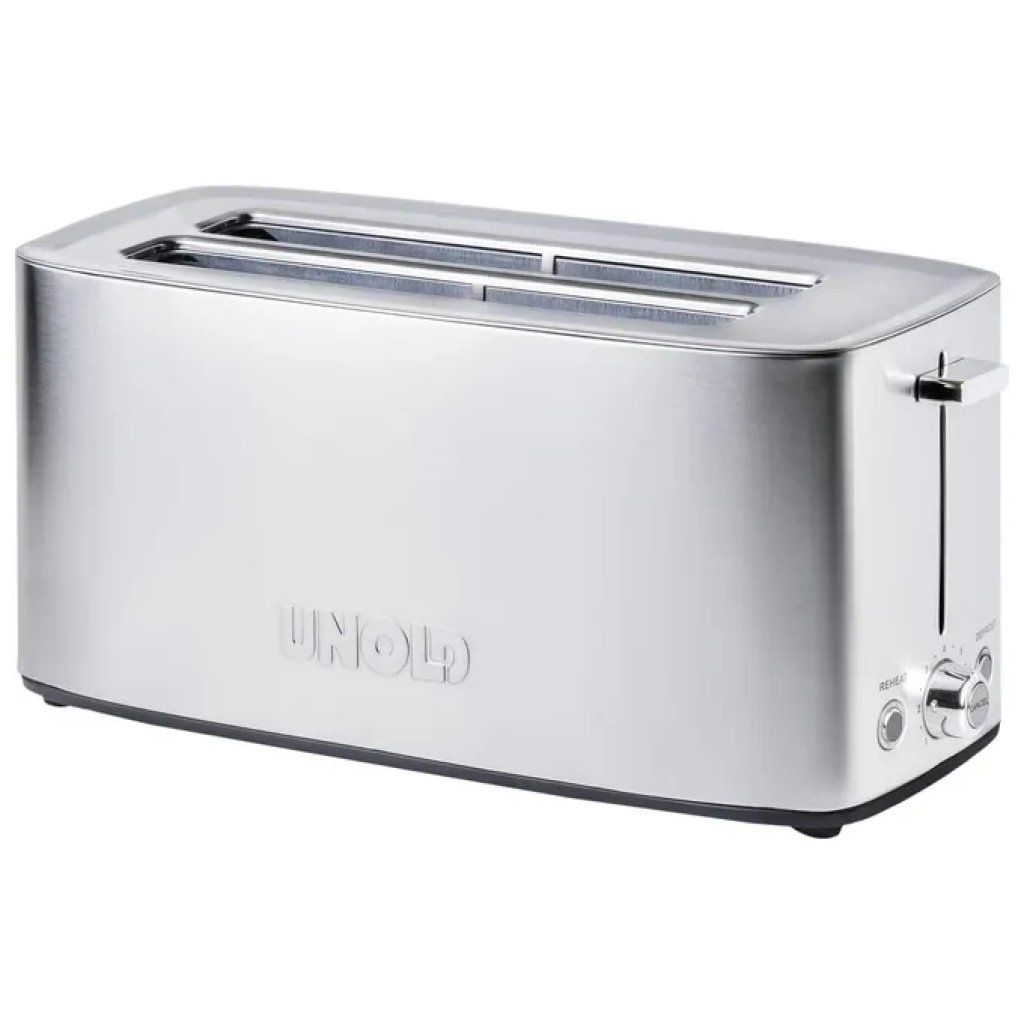 Unold 38266 Tom Tostapane 4 Fette in Acciaio Inox, 1400 W