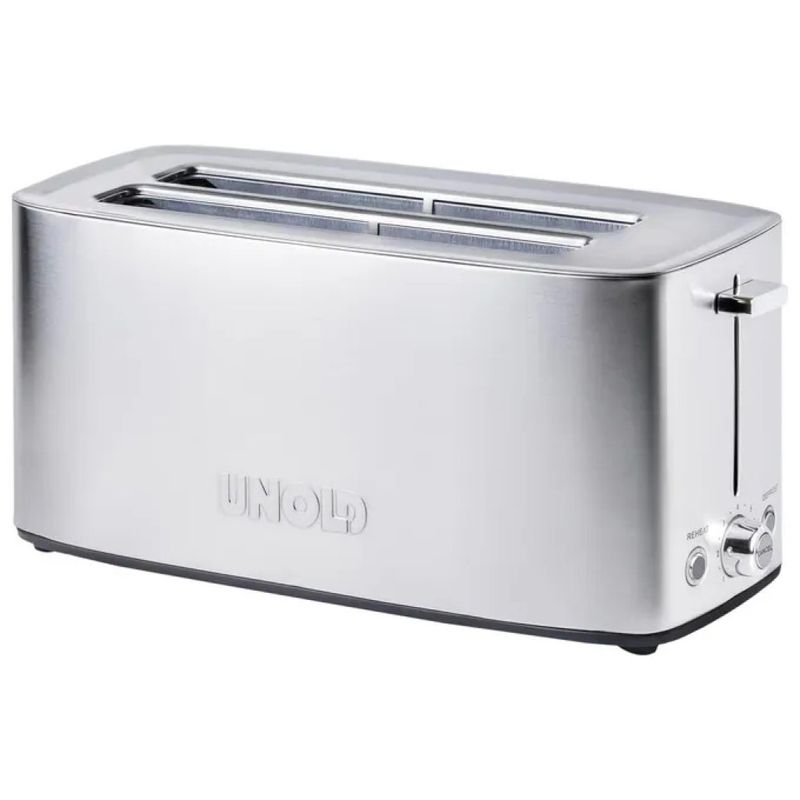Unold 38266 Tom Tostapane 4 Fette in Acciaio Inox, 1400 W