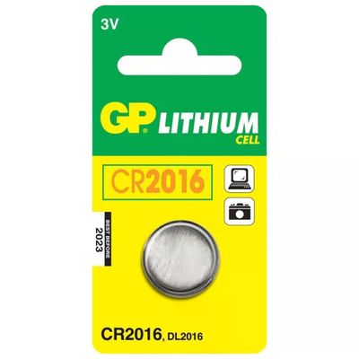 GP Batteries CR2016 Batteria al Litio 3 V