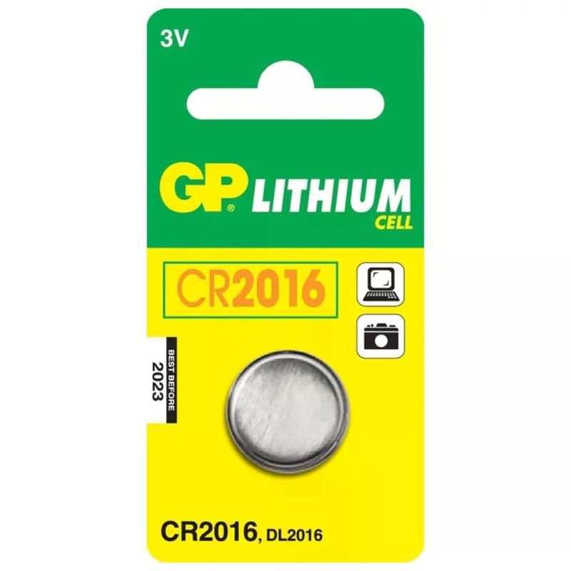 GP Batteries CR2016 Batteria al Litio 3 V