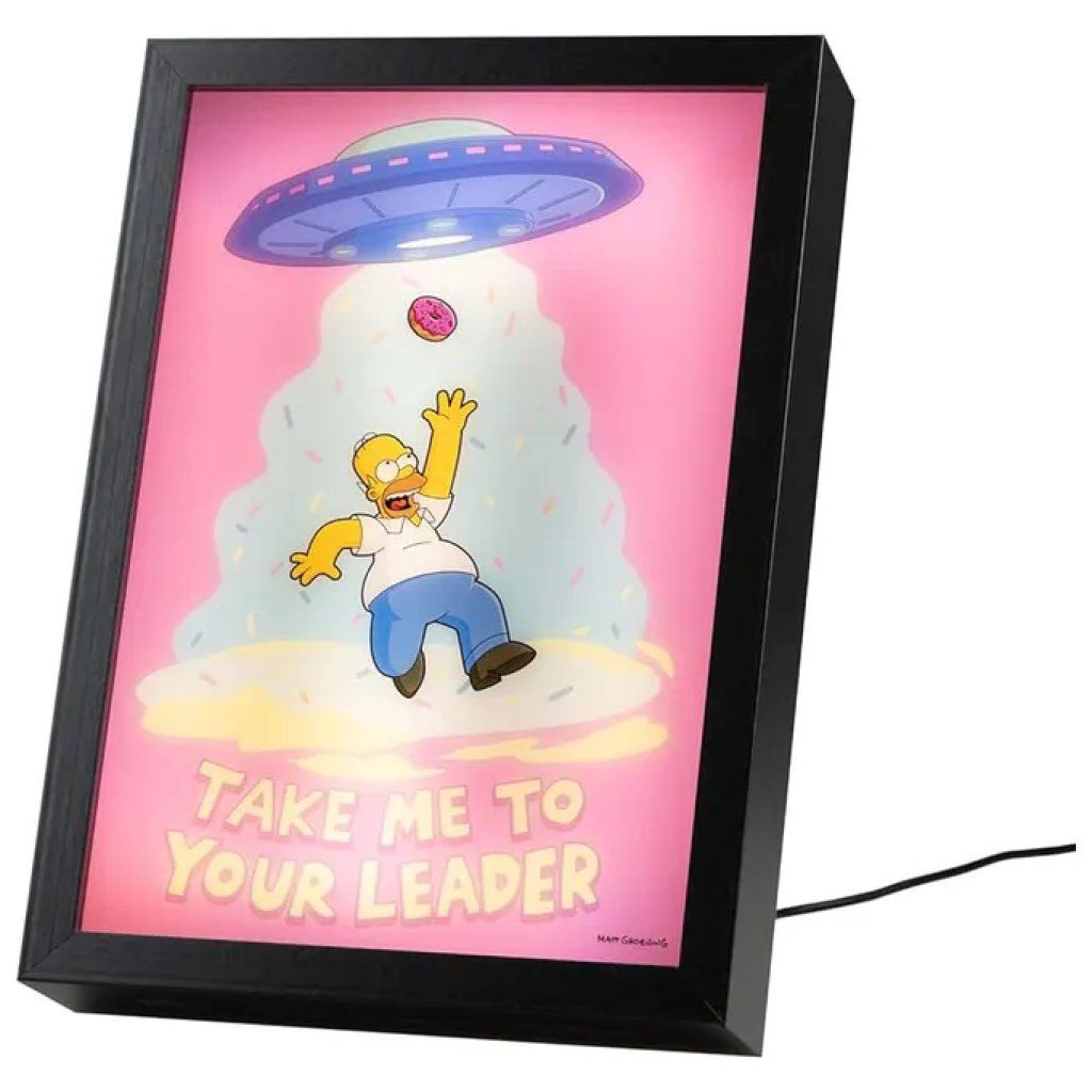 Grupo Erik Quadro LED Homer Simpson 20 x 28 cm Grupo Erik Quadro LED Homer Simpson 20 x 28 cm