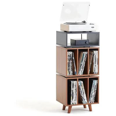 Norstone Stockholm 1100 mobile Hi-Fi bianco e quercia Norstone Stockholm 1100 mobile Hi-Fi bianco e quercia