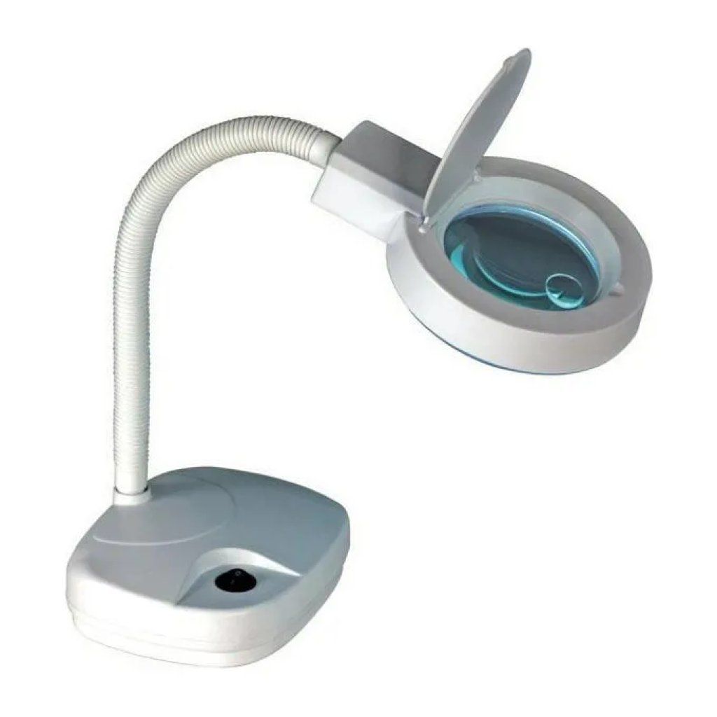 Velamp LE004LED – Lampada da tavolo LED con lente d’ingrandimento