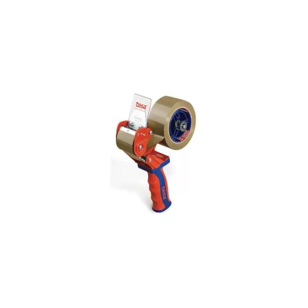 TESA 06400-00001 Dispenser Manuale per Nastro Adesivo Rosso