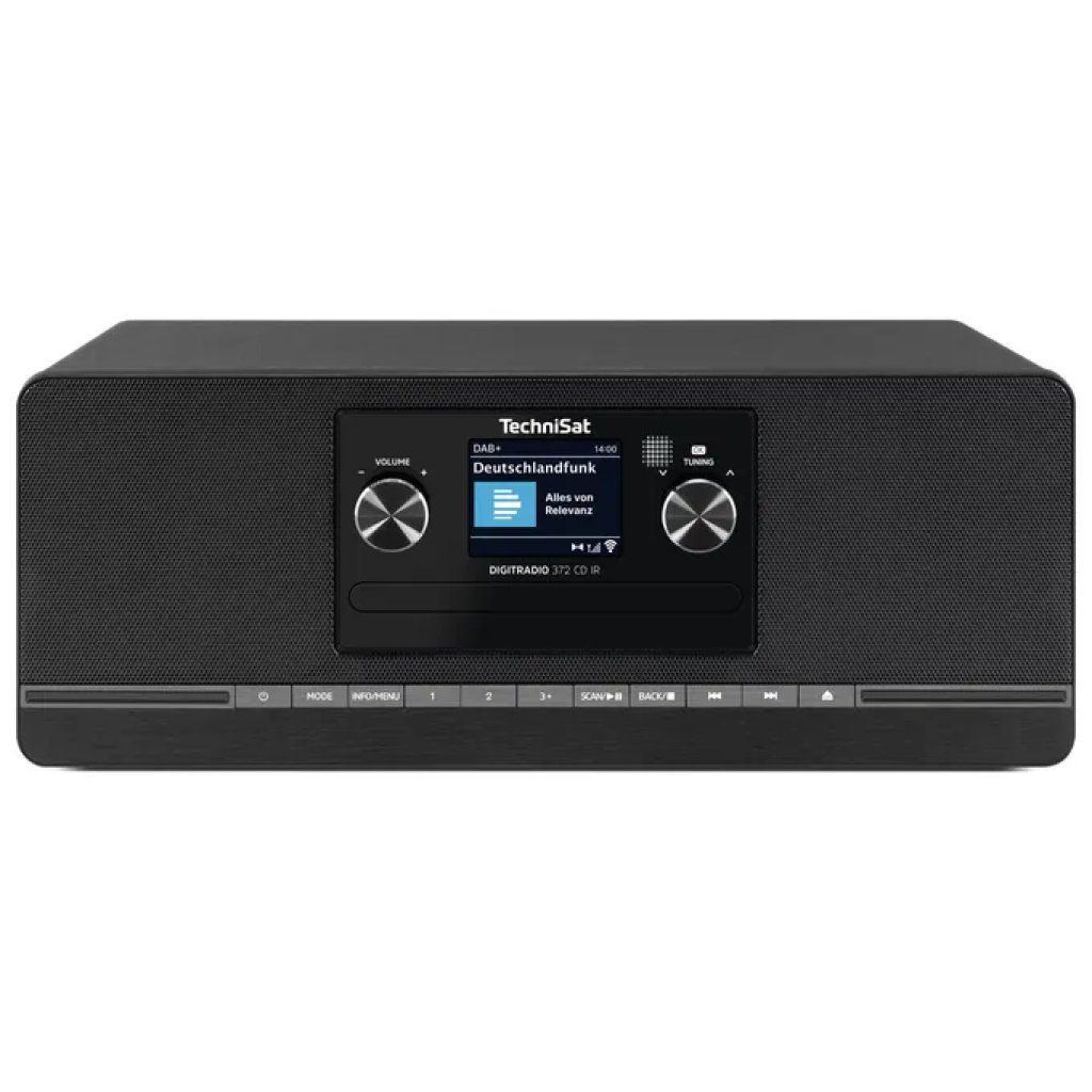 TechniSat DIGITRADIO 372 CD IR – Radio Internet DAB+ con lettore CD e Bluetooth TechniSat DIGITRADIO 372 CD IR – Radio Internet DAB+ con lettore CD e Bluetooth