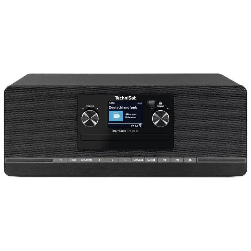 TechniSat DIGITRADIO 372 CD IR – Radio Internet DAB+ con lettore CD e Bluetooth