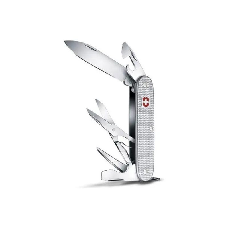 Victorinox Pioneer X 823126 Coltello Multiuso Alox Argento, 9 Funzioni