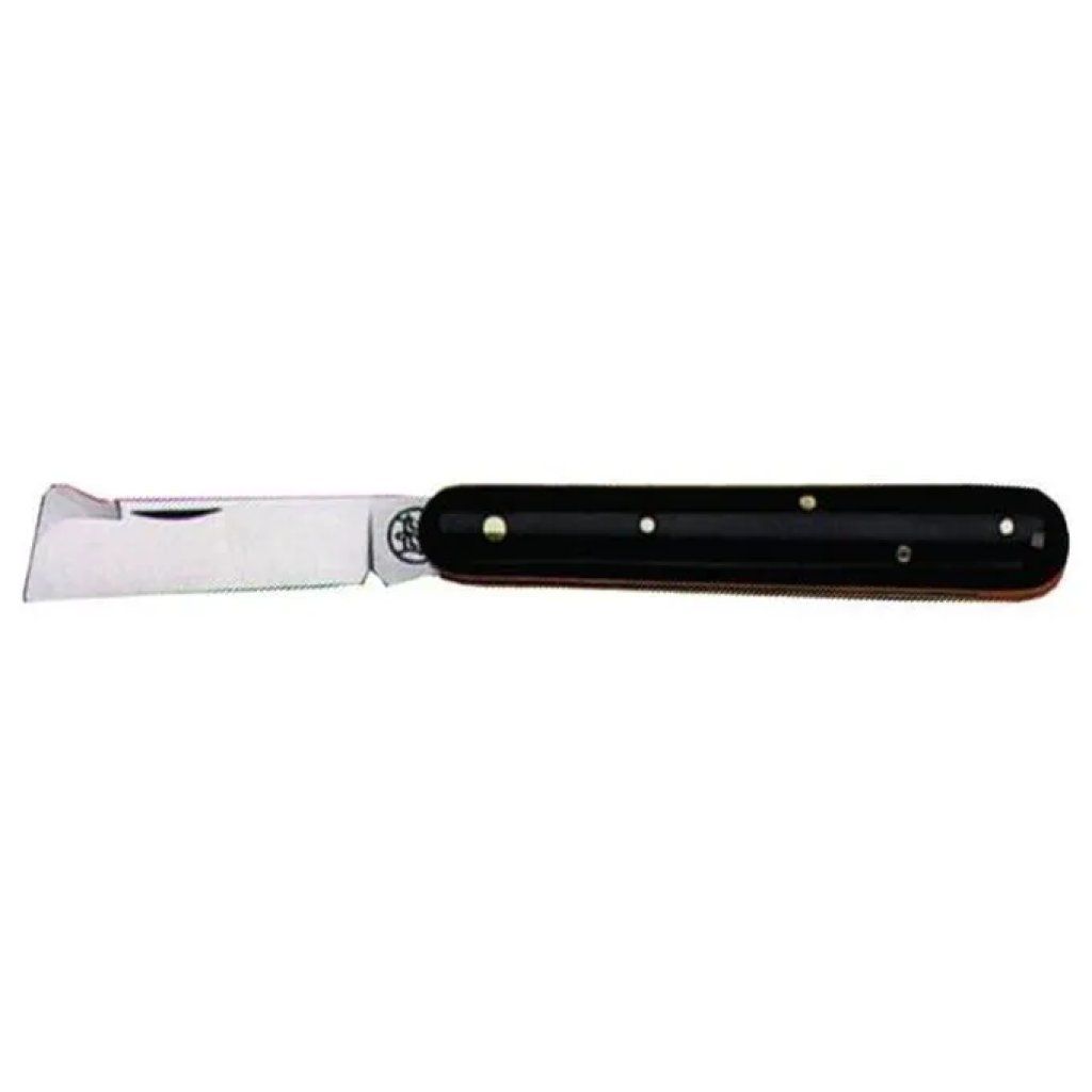 DUE BUOI 202P – Coltello da innesto con lama in acciaio C100