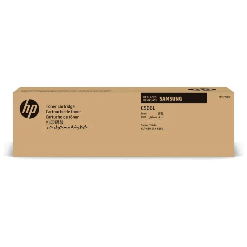 HP CLT-C506L SU038A Toner Originale Ciano Alta Capacità