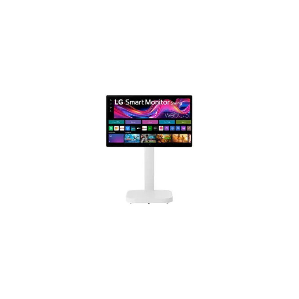 LG 32U889SA-W.AEU Swing Monitor Smart 31.5'' 4K UHD IPS Touch webOS 24 Base con Rotelle Wi LG 32U889SA-W.AEU Swing Monitor Smart 31.5'' 4K UHD IPS Touch webOS 24 Base con Rotelle Wi