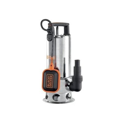 ANNOVI REVERBERI Black+Decker BXUP1100XDE – Pompa sommersa per acque scure 1100 W, 16.500 l/h, prevalenza 10,5 m