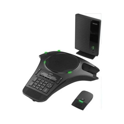 Snom C620 Telefono DECT wireless per conferenze con 2 microfoni, nero