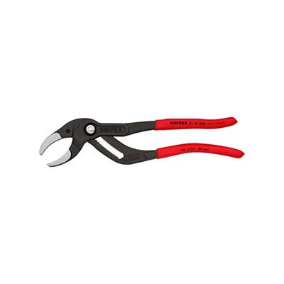KNIPEX 81 01 250 Pinza per sifoni e connettori, 25 posizioni, fino a 80 mm