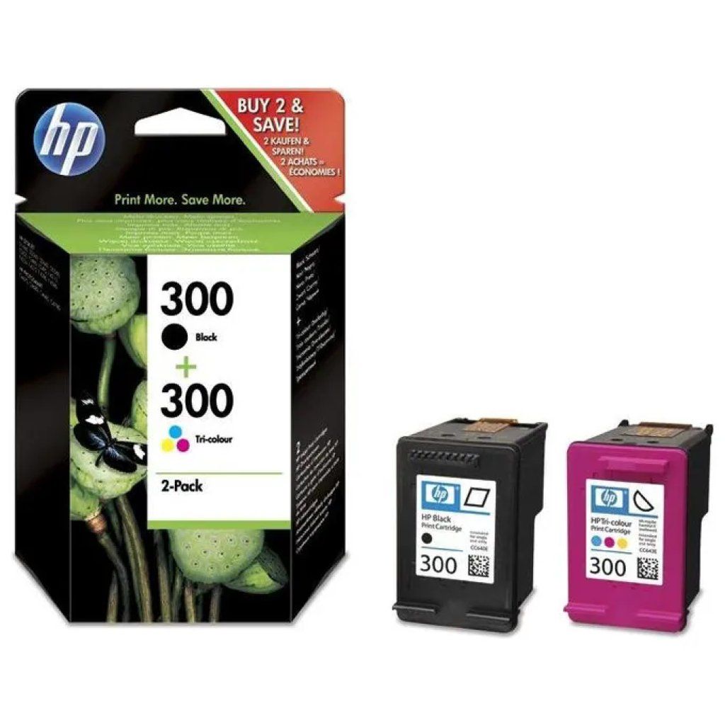 HP 300 CN637EE – Confezione da 2 cartucce originali