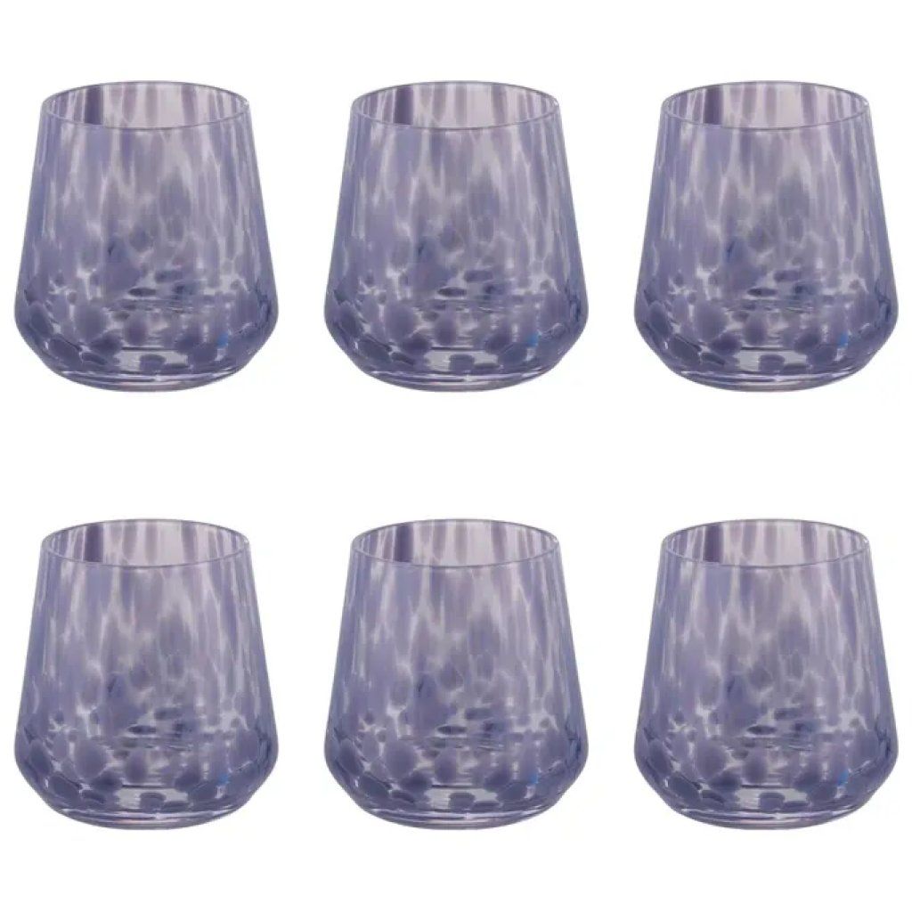 VDE TIVOLI 1996 Villa d’Este Candy – Set 6 Bicchieri da Acqua Viola, 410 ml VDE TIVOLI 1996 Villa d’Este Candy – Set 6 Bicchieri da Acqua Viola, 410 ml