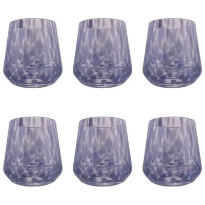 VDE TIVOLI 1996 Villa d’Este Candy – Set 6 Bicchieri da Acqua Viola, 410 ml VDE TIVOLI 1996 Villa d’Este Candy – Set 6 Bicchieri da Acqua Viola, 410 ml