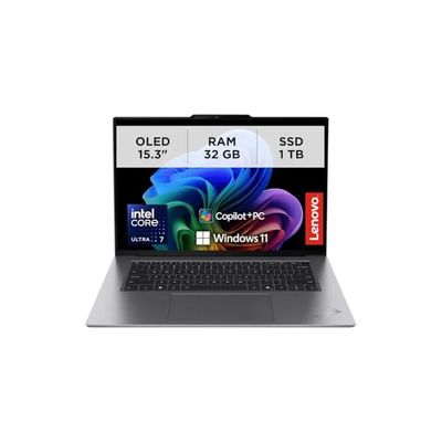 Lenovo ThinkPad X9-15p Gen 1, OLED 15,3 Lenovo ThinkPad X9-15p Gen 1, OLED 15,3", Core Ultra X7, 32 GB RAM, SSD 1 TB, Windows 11 Pro
