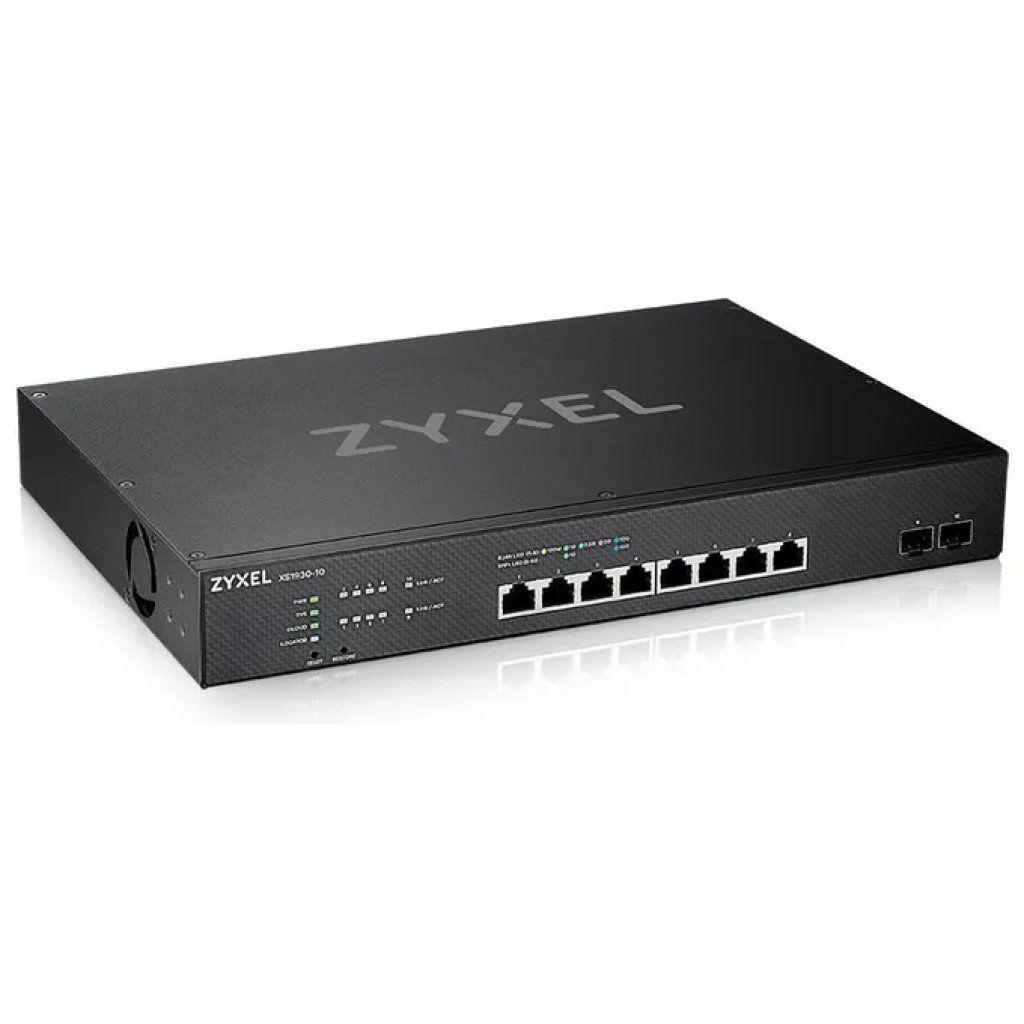 Zyxel XS1930-10: switch gestito Layer 3 10G con 8 porte e 2 slot SFP+