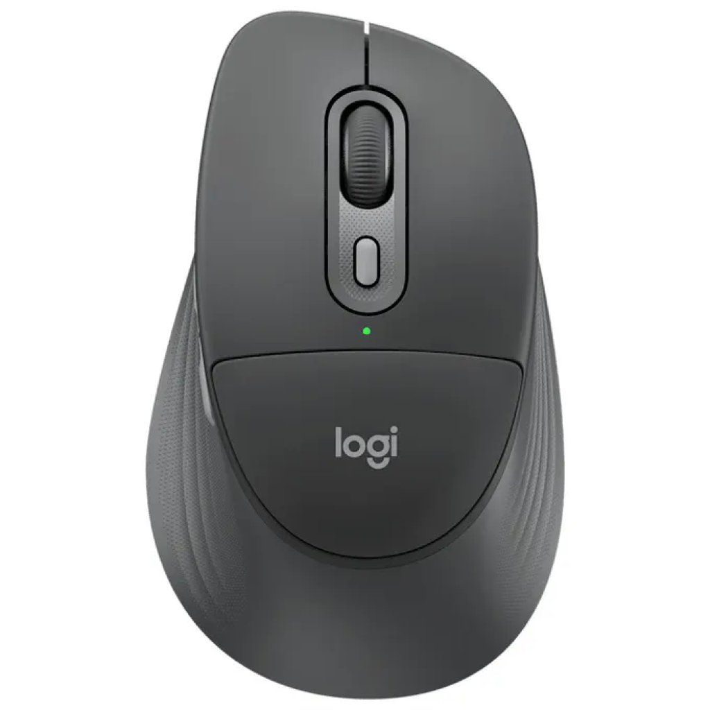 Logitech Signature Comfort Plus M850 L Mouse Wireless, 4000 DPI, Bluetooth, Grafite