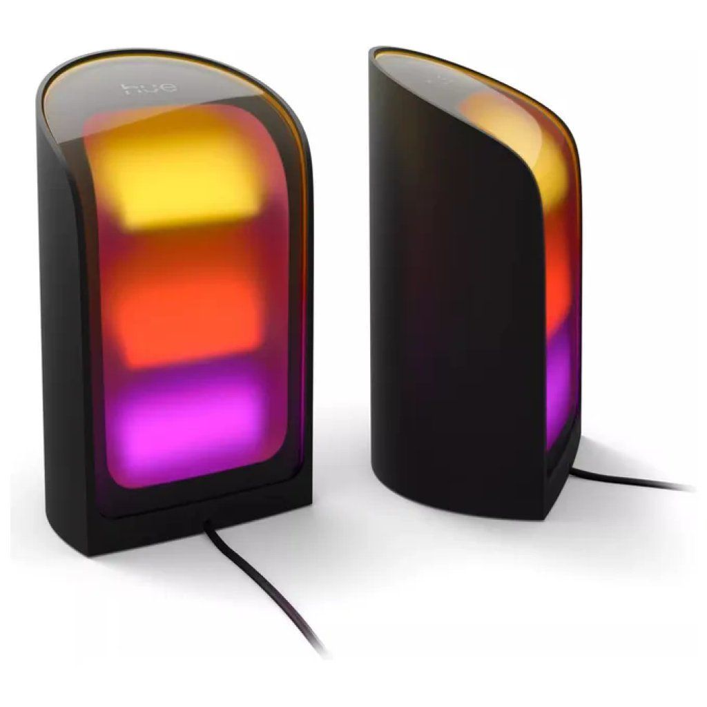 Philips Hue Play Wall Washer – Lampada smart da tavolo nera, 1035 lm