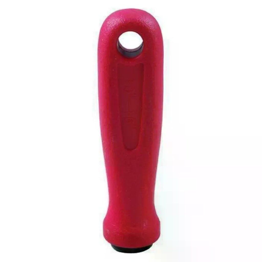 VIGOR-BLINKY Vigor Manico Medio in Plastica Rossa per Lime e Raspe
