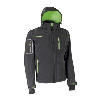 U-Power Space WFU187RL Giacca Softshell U-Tex Grigio e Verde