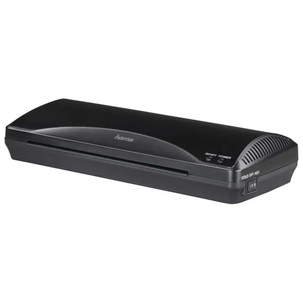 Hama 00050561 Laminatrice A4 a caldo e a freddo, 250 mm/min, nera