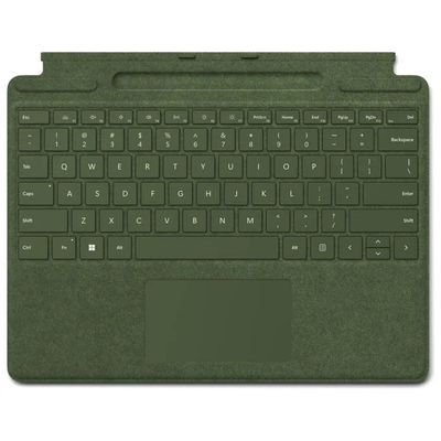 Microsoft Surface Pro Signature Keyboard QWERTY Italiano con Slim Pen, Verde Forest Microsoft Surface Pro Signature Keyboard QWERTY Italiano con Slim Pen, Verde Forest
