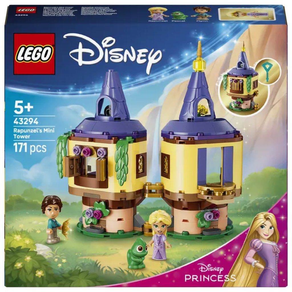 LEGO Disney La Mini-Torre di Rapunzel 43294 – Set da 171 pezzi