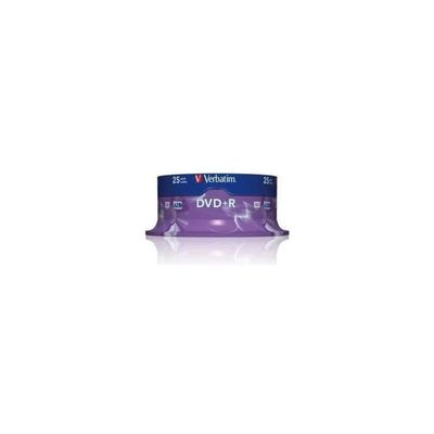 Verbatim DVD+R 4,7 GB 16x AZO, spindle da 25 pezzi