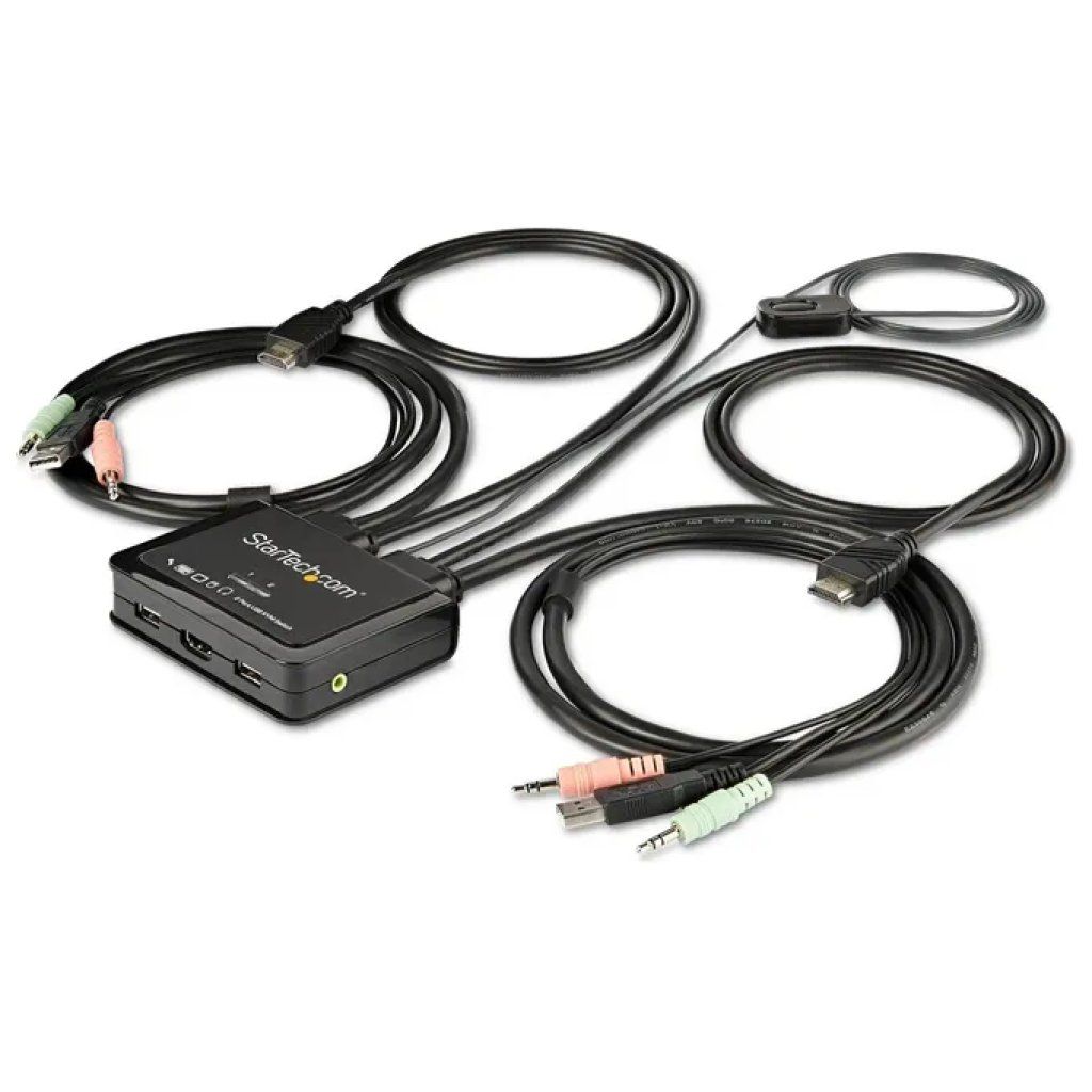 StarTech.com SV211HDUA4K Switch KVM HDMI 4K 60 Hz a 2 porte StarTech.com SV211HDUA4K Switch KVM HDMI 4K 60 Hz a 2 porte