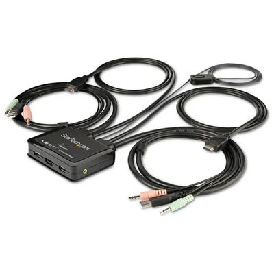 StarTech.com SV211HDUA4K Switch KVM HDMI 4K 60 Hz a 2 porte