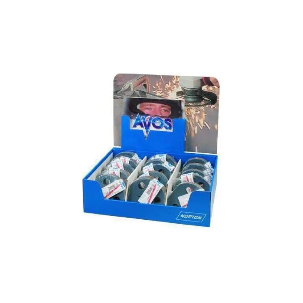 VIGOR-BLINKY Norton Expo Norzon Set 15 Dischi Abrasivi in Zirconio