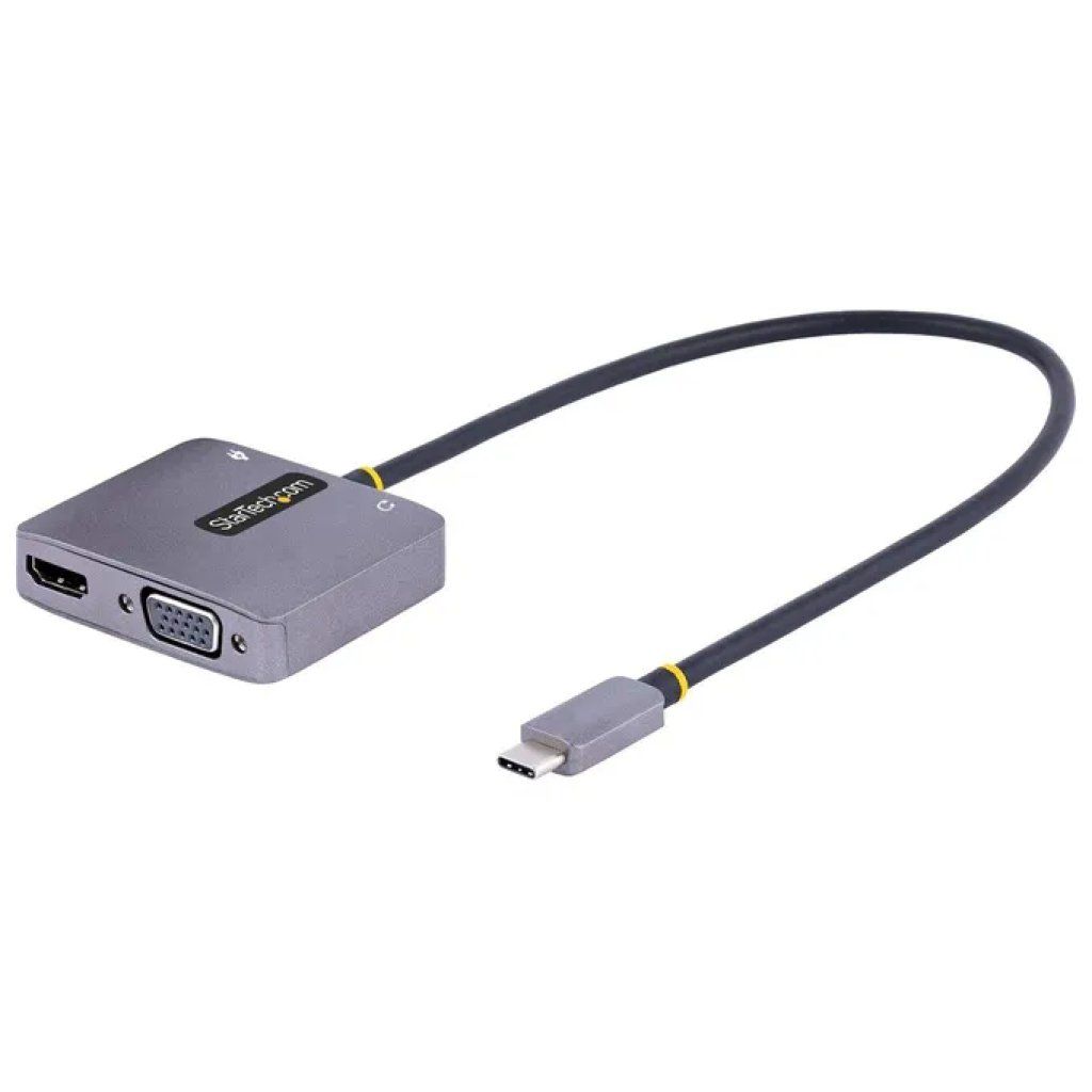 StarTech.com Adattatore USB-C Multiporta HDMI e VGA 4K 60 Hz con Audio StarTech.com Adattatore USB-C Multiporta HDMI e VGA 4K 60 Hz con Audio