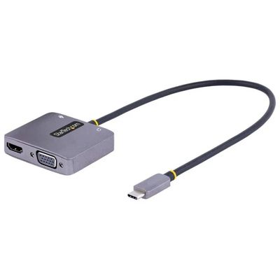 STARTECH.COM Adattatore USB-C StarTech.com HDMI e VGA 4K 60 Hz con audio STARTECH.COM Adattatore USB-C StarTech.com HDMI e VGA 4K 60 Hz con audio